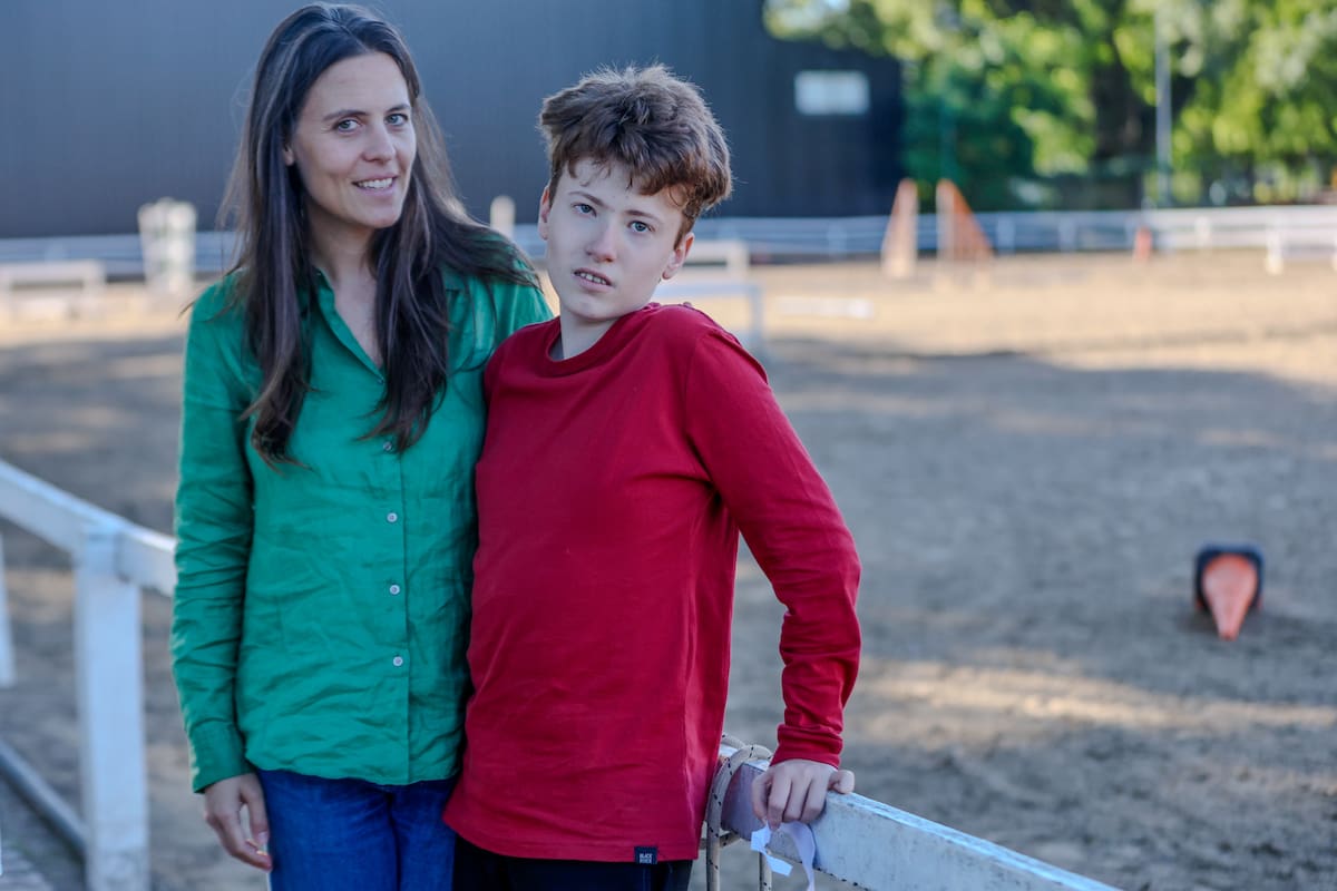 Ariadna y su hijo Benjamín pasaron por unos 30 rechazos de escuelas privadas