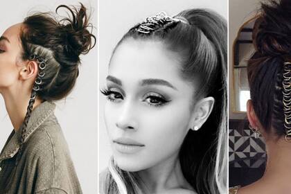 Ariana Grande una de las fans del nuevo peinado