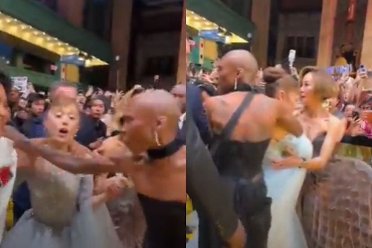 Ariana Grande vivió un momento de tensión en la avant premiere de su nueva película