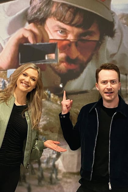 Ariana Richards y Joseph Mazzello, los hermanos Murphy de Jurassic Park, volvieron a encontrarse muchos años después, bajo la mirada omnipresente de Steven Spielberg