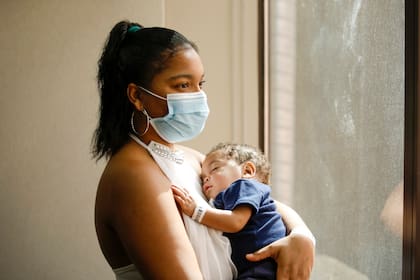 Arianny fue la donante de su hijo