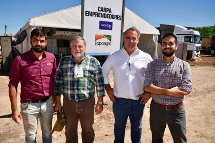 Arias, de Sima, Rivilli, de Mercosur, Baldunciel, de Unimap y Videla Pearson, de Agroapp