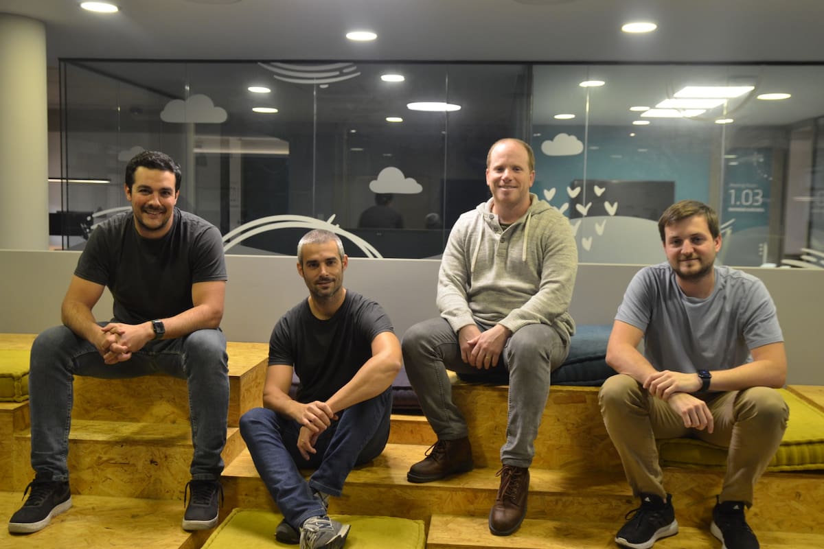 Ariel Abramoff, Matías Andrade, Martín Galli y Sebastian Belaustegui de Spectum