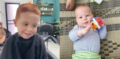 Ariel Bibas, de 5 años, está secuestrado junto a su hermano, Kfir Bibas, de nueve meses.