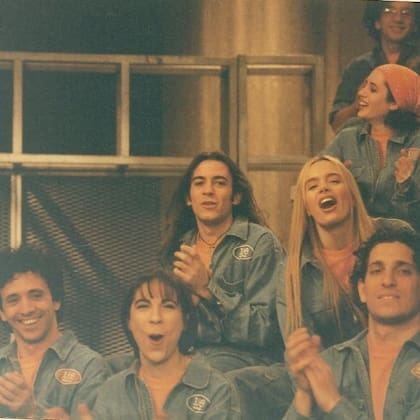 Ariel Chucho Rodríguez junto a Caramelito en la Tribuna de Nico (Foto: Instagram/@chucho.tv.ok)