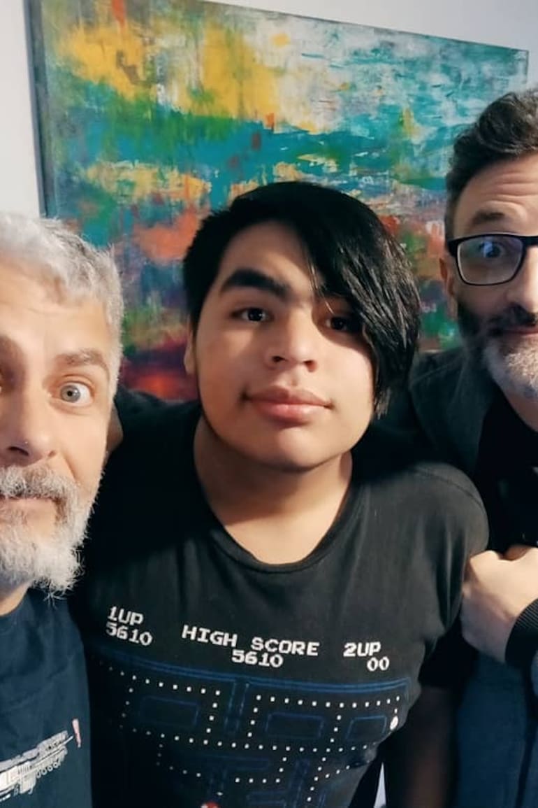 Ariel, David y Guillermo son familia y viven en la ciudad de Córdoba