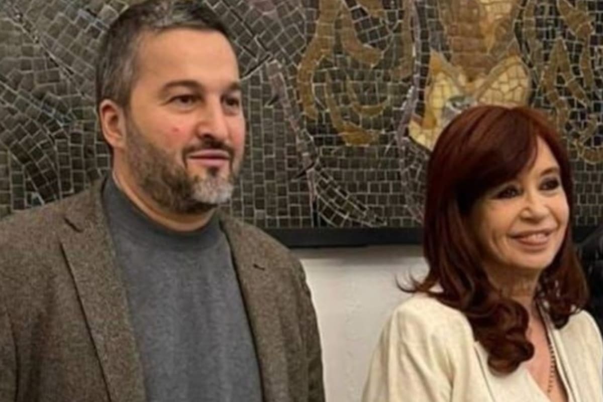 Ariel García Furfaro y Cristina Kirchner