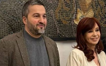 Ariel García Furfaro y Cristina Kirchner