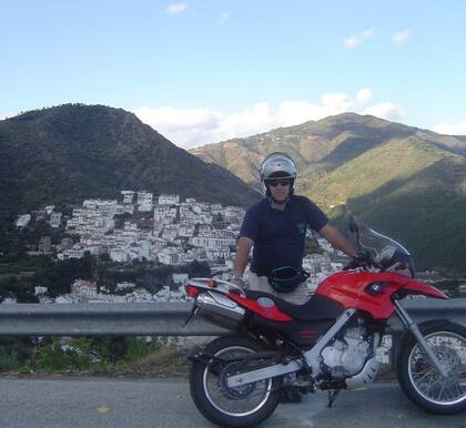 Ariel Giaccaglia en m{alaga, España
