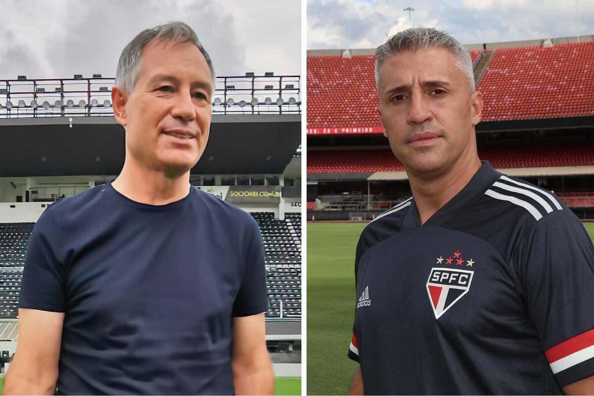 Ariel Holan fue presentado en Santos y Hernán Crespo debutó con un empate en San Pablo