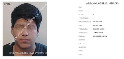 Ariel Ignacio Arévalos, de 28 años, estuvo involucrado en el intento de robo contra uno de los custodios de Alejandra Monteoliva