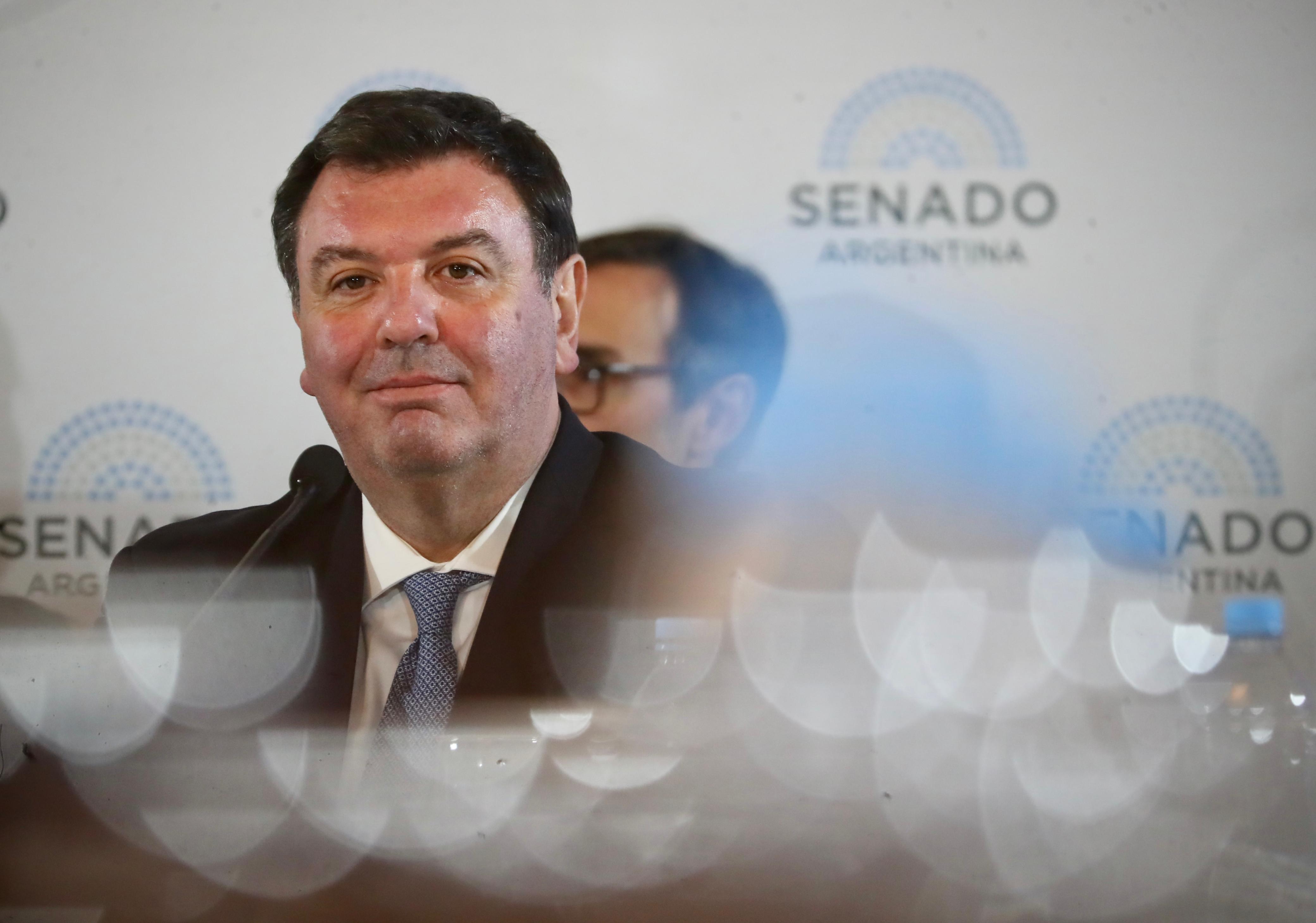 Ariel Lijo, en su audiencia en el Senado