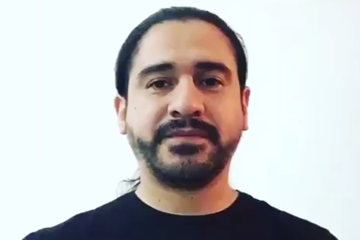 Ariel Pucheta, líder de Ráfaga, en medio de una pelea entre su ex y su actual esposa