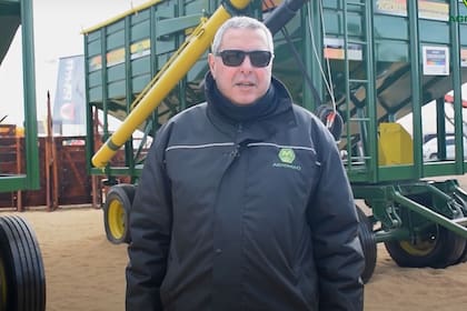 Ariel Repetto, el dueño de la empresa de implementos agrícolas Agromaq