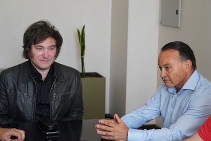 Ariel Rivero tiene el apoyo de Javier Milei