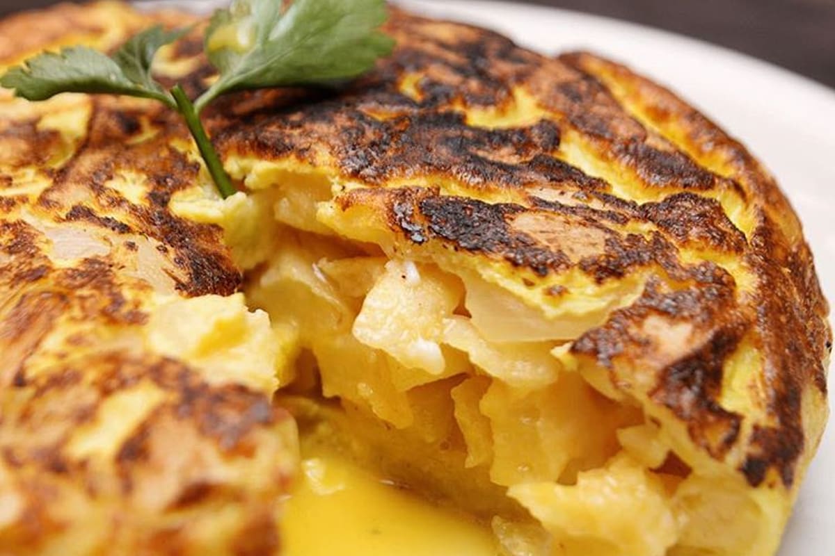 Ariel Rodríguez Palacios compartió su receta para una perfecta tortilla de papa