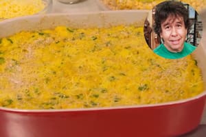 Ariel Rodríguez Palacios preparó chipá guazú durante Ariel en su salsa