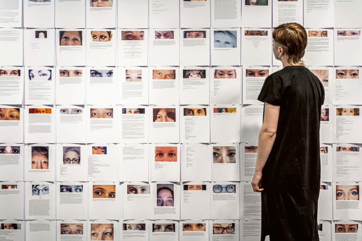 "Arising" (2013), de Yoko Ono en la Fundación Phi, Montreal, Canadá, en 2019