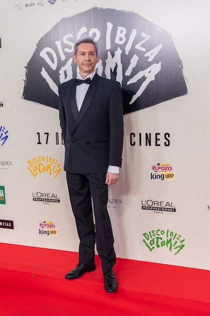 Arjona en 2024, en el estreno del documental Disco, Ibiza, Locomia en Madrid