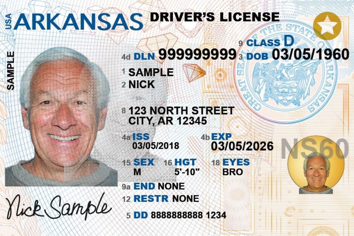 Arkansas participa en la iniciativa federal a nivel nacional para mejorar la seguridad de las licencias de conducir y tarjetas de identificación