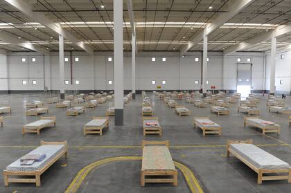 Tigre: El Centro de Aislamiento de Emergencias, en Talar de Pacheco, tiene 11.000 m2 de superficie, se sumó al Hospital de Diagnóstico Inmediato de Benavídez