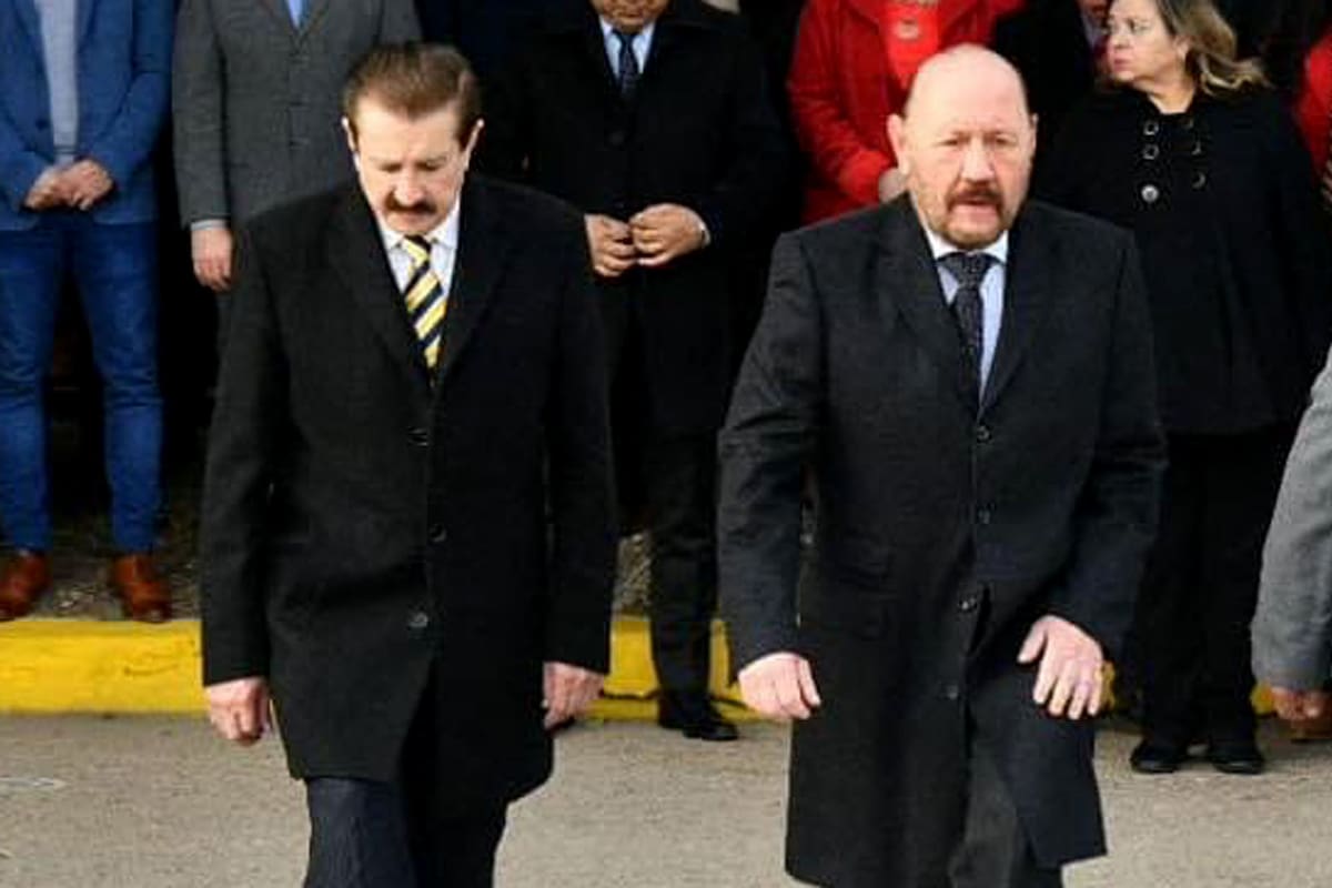 Armando Cabrera, en un acto junto a Gildo Insfrán