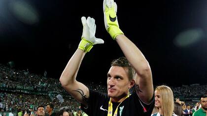 Armani juega desde 2010 en Atlético Nacional y es el máximo ganador con 13 títulos