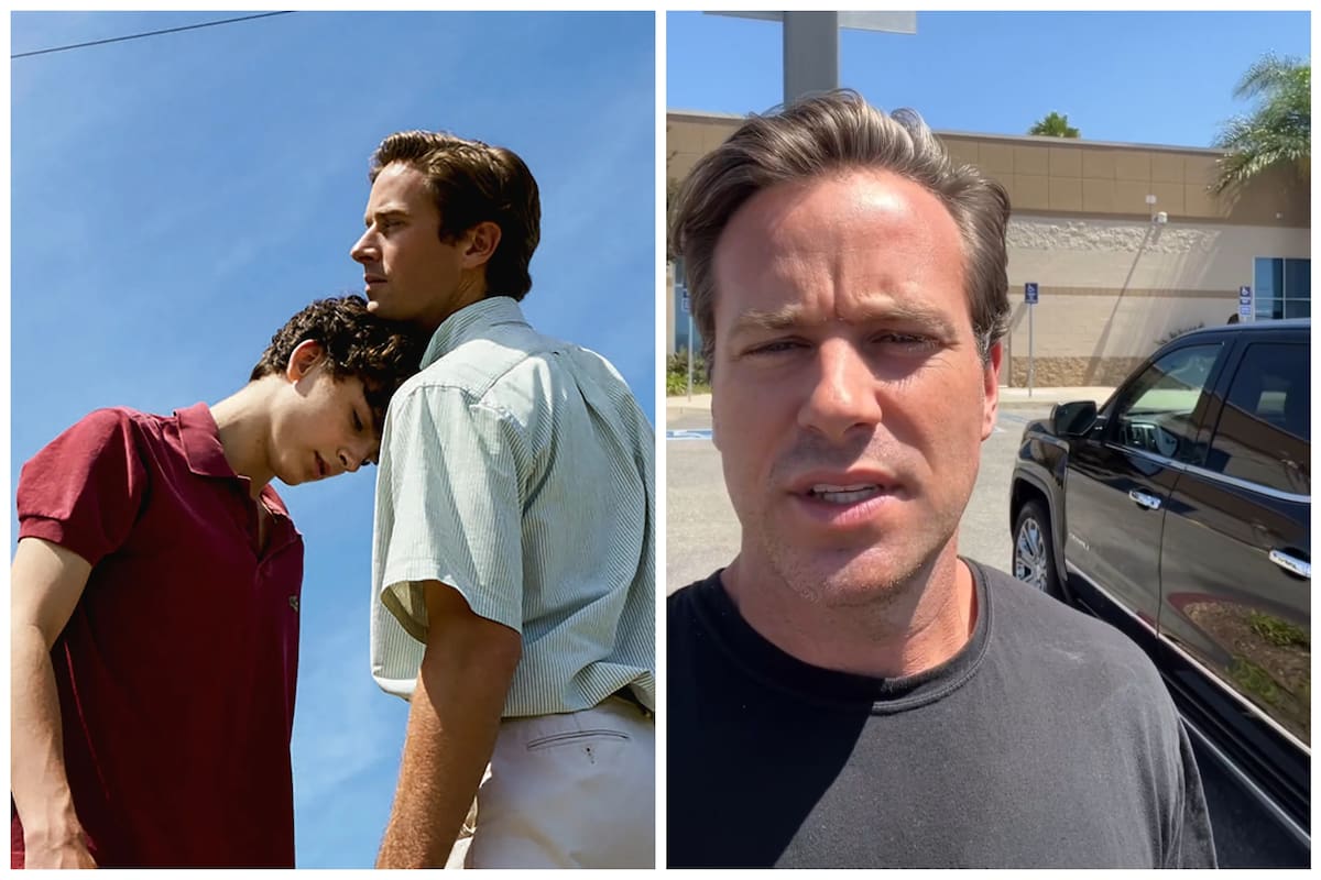 Armie Hammer reaparece a través de su cuenta de Instagram con el motivo de vender su camioneta