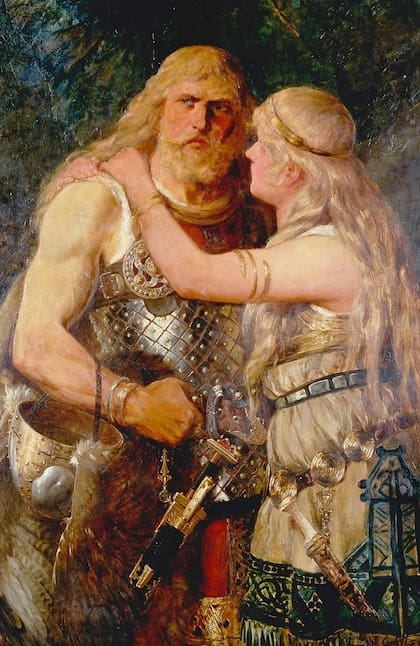Arminio y Thusnelda