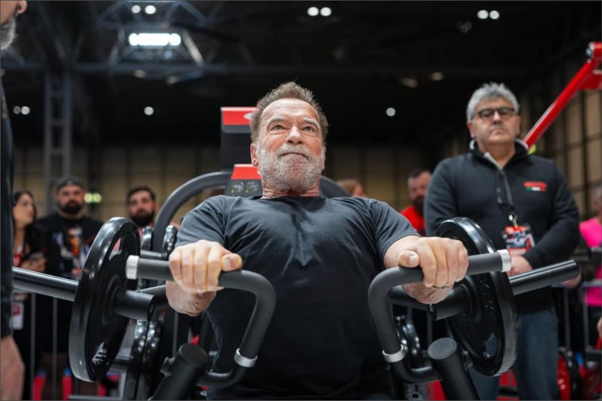 Arnold Schwarzenegger difunde frecuentemente consejos fitness y recientemente sostuvo que el gimnasio ayuda a afrontar el temor, la ira y la vergüenza para "construir una armadura"