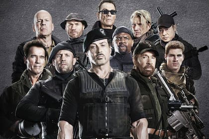 Arnold Schwarzenegger y Bruce Willis trabajaron juntos en Los indestructibles