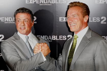 Arnold Schwarzenegger y Sylvester Stallone, de la rivalidad a ser socios y amigos