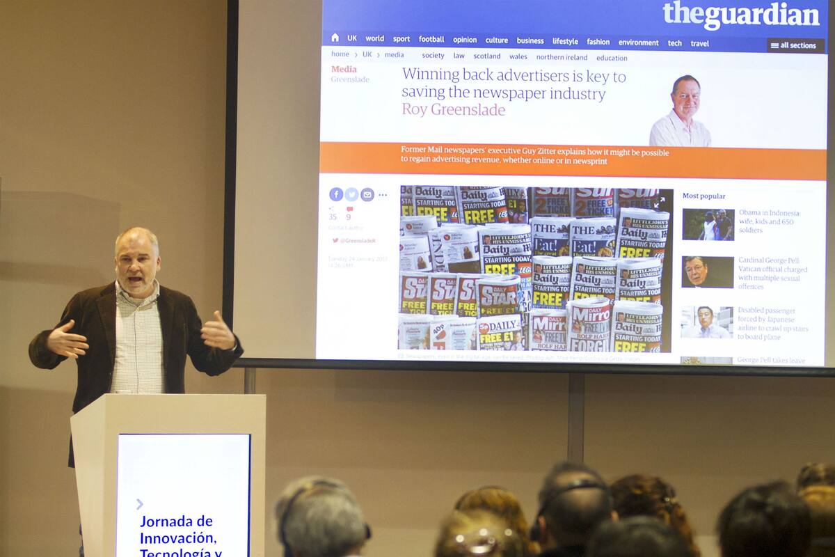 Aron Pihofer dio una charla en Buenos Aires