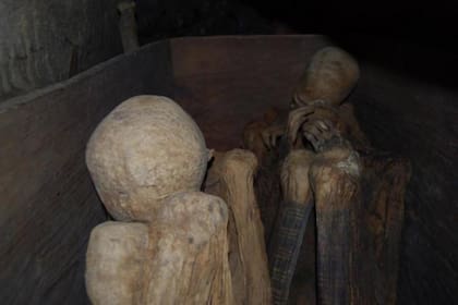 Fueron descubiertas algunas las cavernas que contenían a "las momias de fuego"
