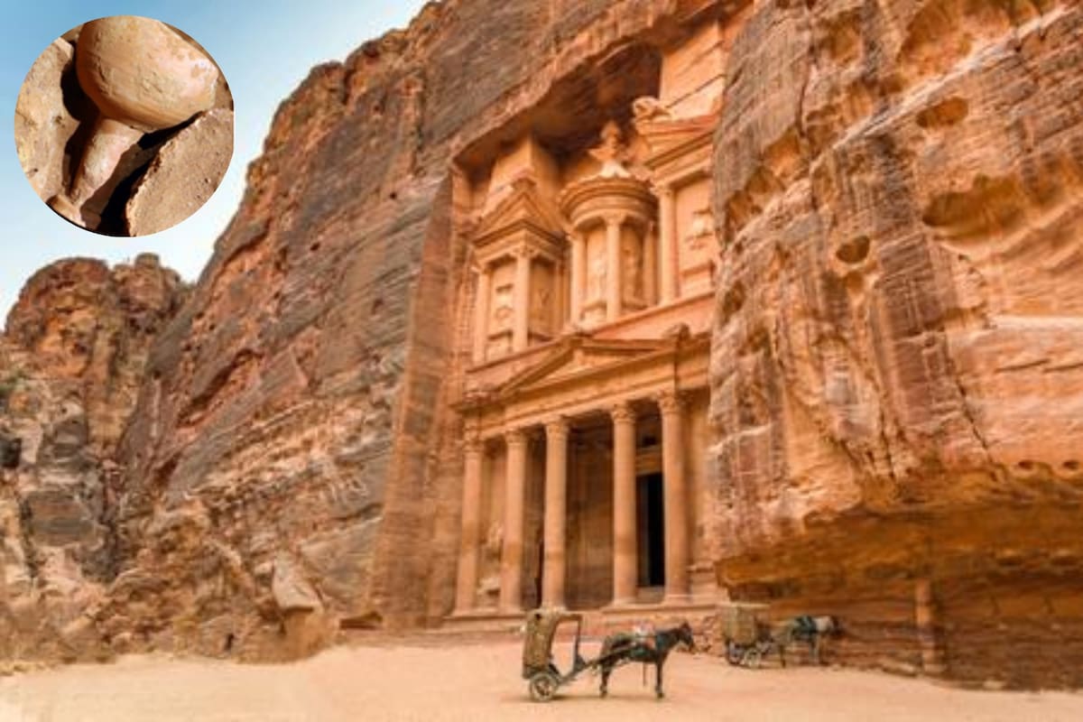 Arqueólogos británicos descubren una tumba oculta que permaneció intacta durante 2000 años bajo la ciudad de Petra