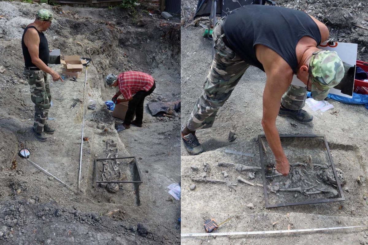Arqueólogos de Polonia hallaron restos enterrados en los jardines de una catedral, con técnicas “antivampiro”