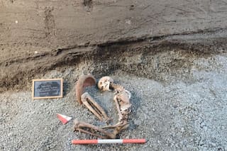 Arqueólogos en Pompeya usan IA para reconstruir rostro de una víctima de erupción del Vesubio