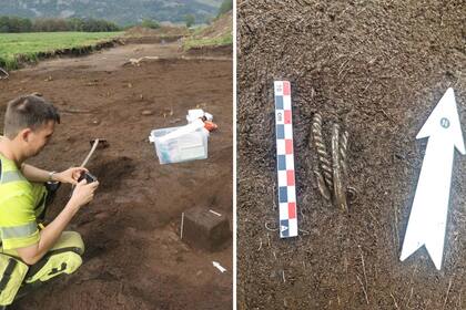 Arqueólogos hallaron un tesoro vikingo de mil años de antigüedad en Noruega