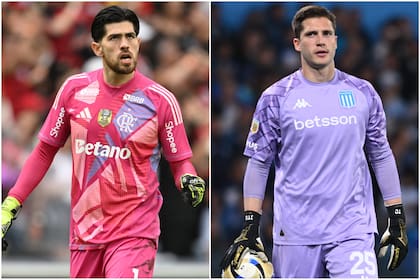 Arqueros Agustín Rossi y Facundo Cambeses, frente a frente, de arco a arco en una serie crucial de la Copa Libertadores