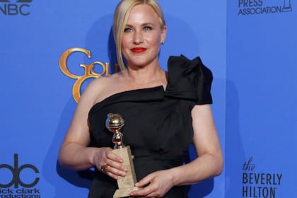Arquette, con su premio
