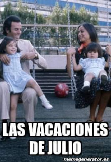 Arrancó la temporada de memes por julio