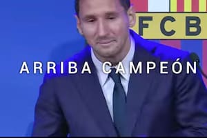 "Arriba campeón", el video de la AFA para Messi