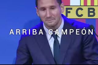 La AFA le regaló a un motivador video a Lio Messi por su pase al fútbol francés