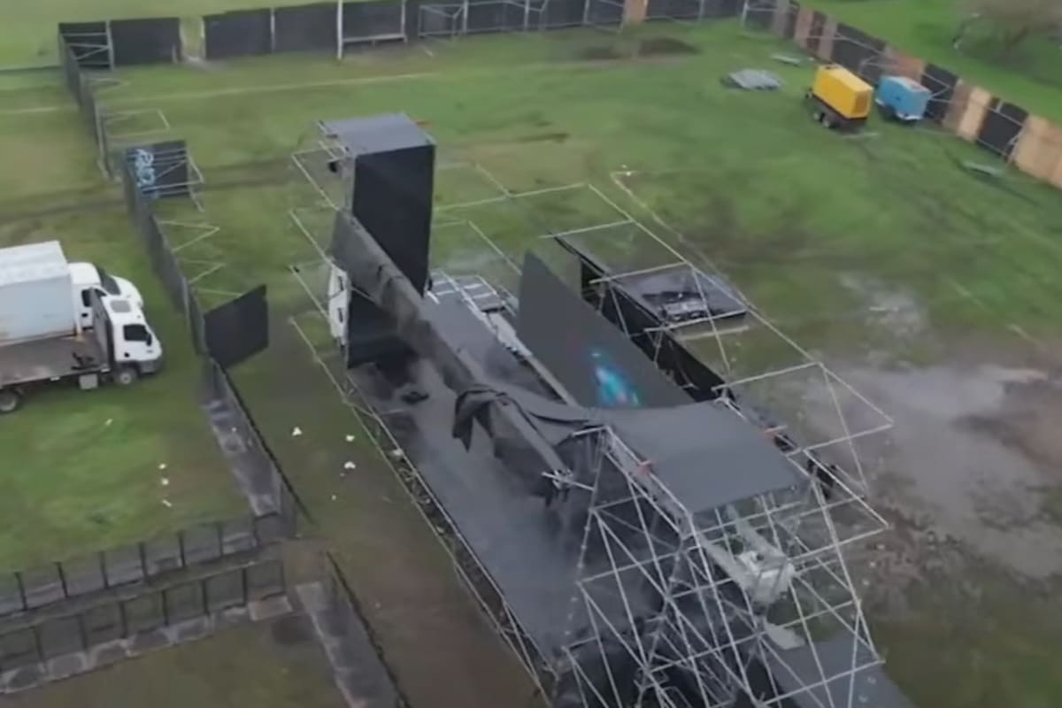 Arrinconado de barro, así está el escenario donde Milei cerrará la campaña de PBA