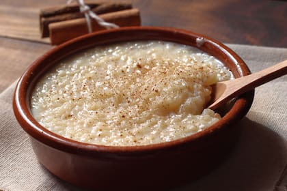Arroz con leche.