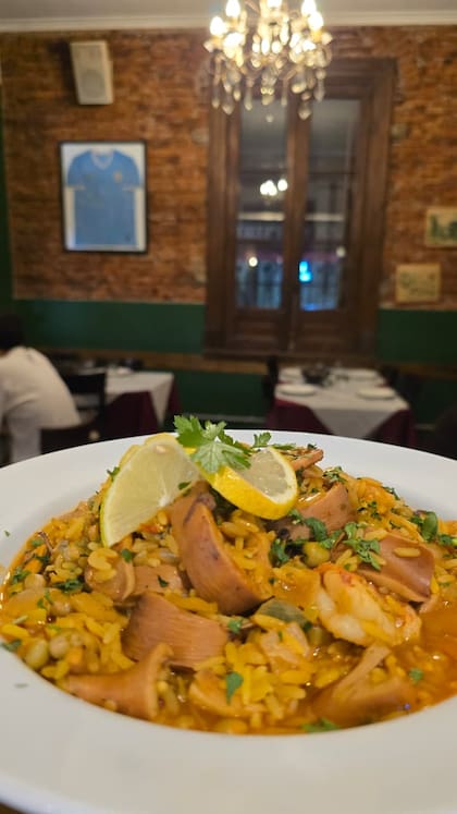 Arroz con mariscos