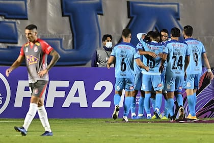 Arsenal no pudo con el Bolívar y con la altura de La Paz, en su debut en la Copa Sudamericana 2021.