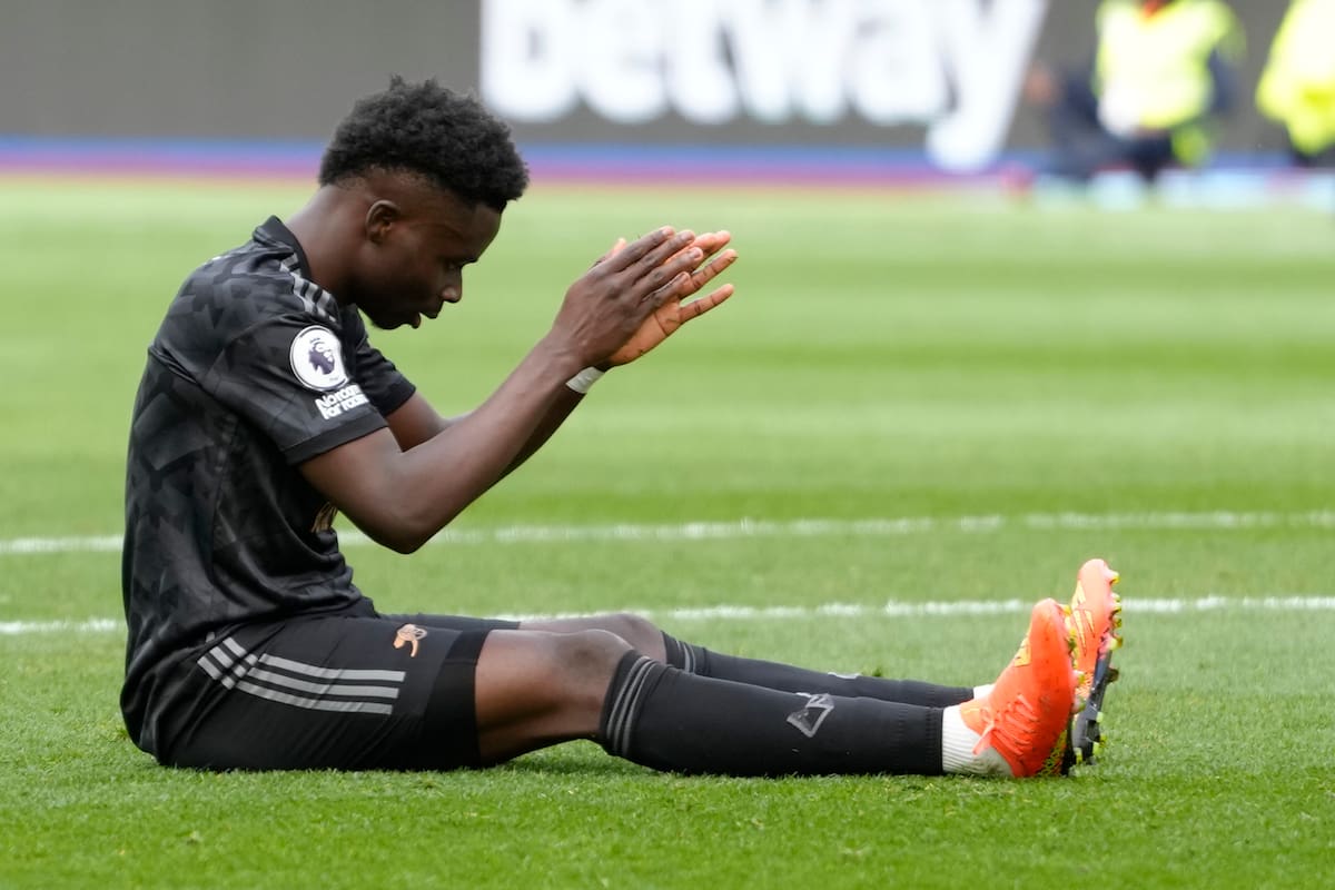 Arsenal perdió dos puntos importantes frente a West Ham y Manchester City volvió a descontarle en la tabla de posiciones