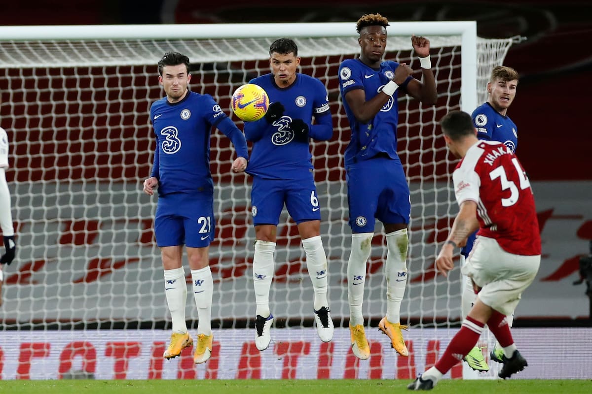 Arsenal vs Chelsea: Granit Xhaka, segundo gol de Arsenal