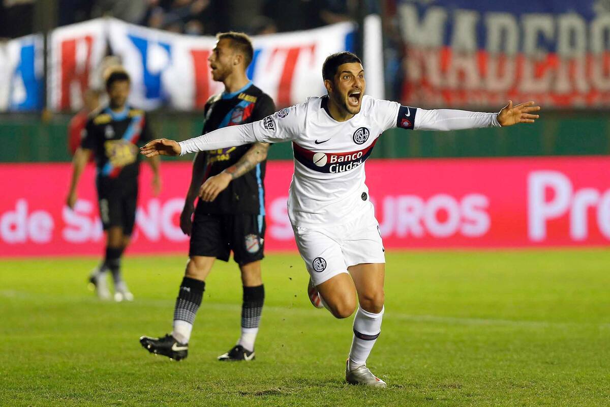 Arsenal Vs San Lorenzo Festejo De Blandi.